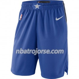 Dallas Mavericks Män Shorts Blå 2018-19 Nike Swingman